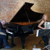 Wolfram und Bettina Born beim Konzert im Pianohaus Wedell, Foto: Bernhard Vogt