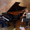 Wolfram und Bettina Born beim Konzert im Pianohaus Wedell, Foto: Bernhard Vogt