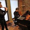 Jugendliche Kammermusiker zu Gast im Pianohaus Wedell im Taunus. Foto: Hinrich Wulff