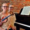 Jugendliche Kammermusiker zu Gast im Pianohaus Wedell im Taunus. Foto: Hinrich Wulff